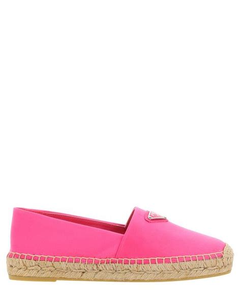 prada pink espadrilles